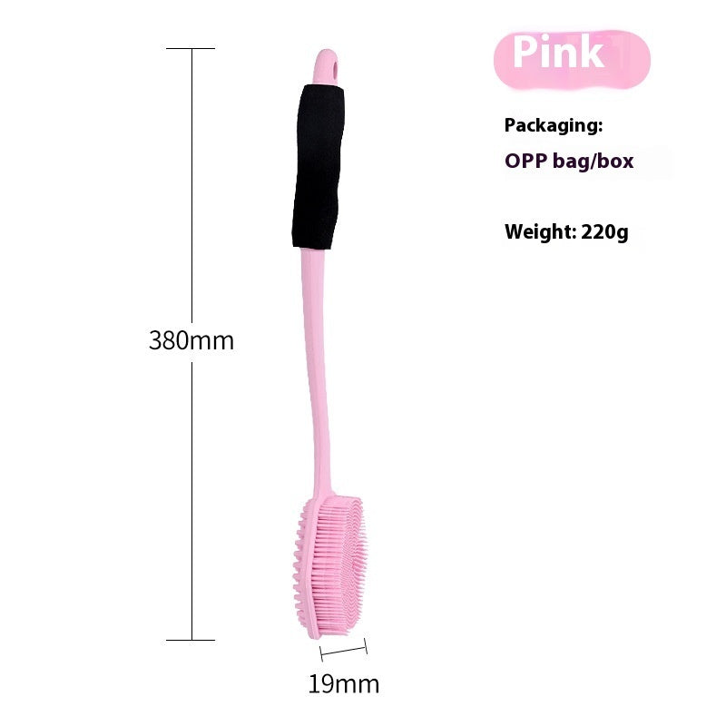 Silicone O-Shape Bath Brush & Body Massage Cleaner