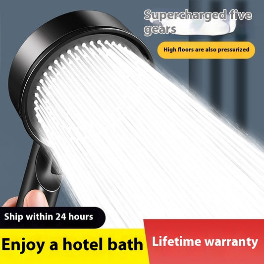 Supercharged Shower Nozzle Set – High-Pressure Shower Head for Home