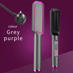Ionic Heat Pro™ Electric Hot Comb & Hair Straightening Brush