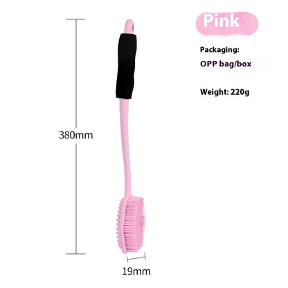 Silicone O-Shape Bath Brush & Body Massage Cleaner