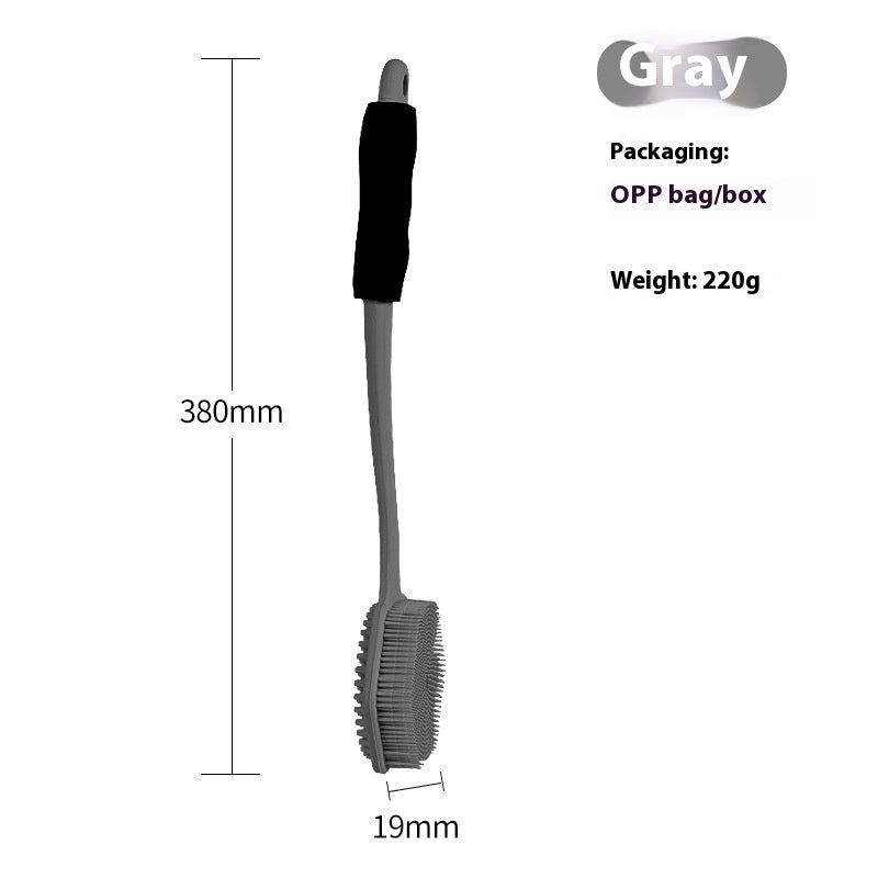 Silicone O-Shape Bath Brush & Body Massage Cleaner