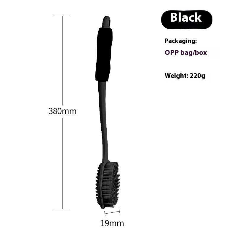 Silicone O-Shape Bath Brush & Body Massage Cleaner