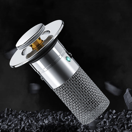 Long Press Bounce Pop-Up Sink Drain Filter