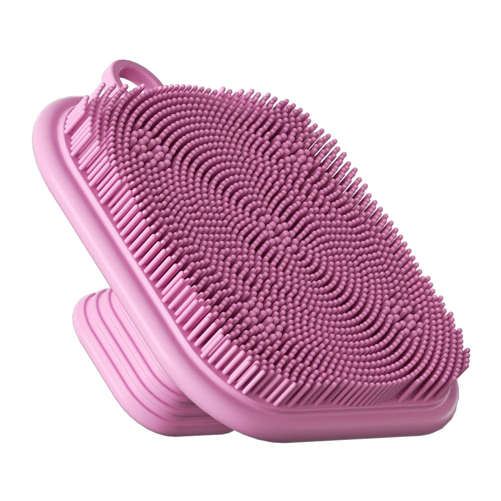 Facial Silicone Square Cleaning Brush Scrubber