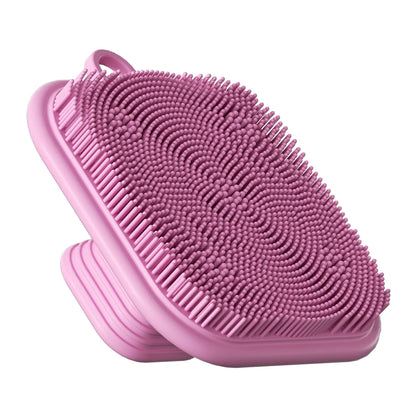 Facial Silicone Square Cleaning Brush Scrubber