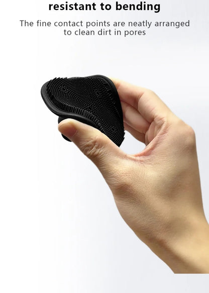 Facial Silicone Square Cleaning Brush Scrubber