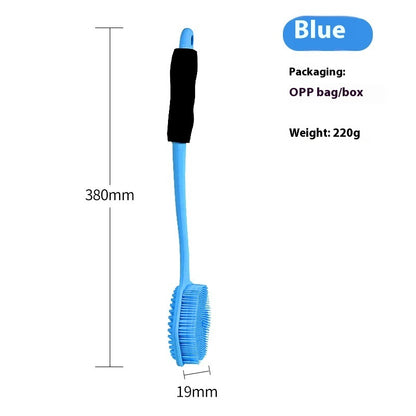 Silicone O-Shape Bath Brush & Body Massage Cleaner