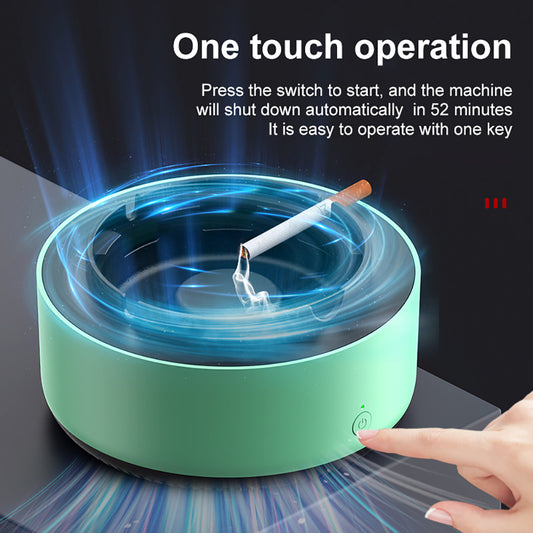 Intelligent Air Purifier Ashtray – Smoke Filtering & Odor Removal